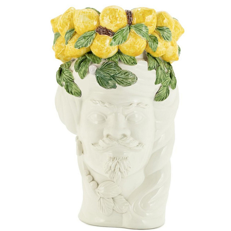 Ваза No Face Head Vase Man Белый Желтый Зеленый Красный Ваза No Face Head Vase Man Белый Желтый Зеленый Красный в Рязани | Loft Concept