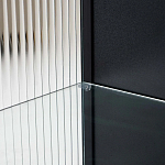 Сервант четырехдверный с рифленым стеклом The Keeper варинант исполнения - 4 | Loft Concept в Рязани