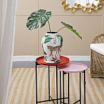 Ваза из фарфора с ручной росписью Leopard Collection  варинант исполнения - 6 | Loft Concept в Рязани