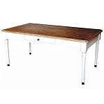 Журнальный стол в стиле прованс с ящиком Larue Montmartre Provence Coffee Table варинант исполнения - 1 | Loft Concept в Рязани