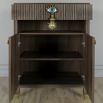 Комод Elsa Dreams Walnut Двухстворчатый  варинант исполнения - 5 | Loft Concept в Рязани