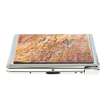 Портсигар на 10 сигарет с газовой зажигалкой из натурального камня Авантюрин Stone Cigarettes Cases варинант исполнения - 5 | Loft Concept в Рязани