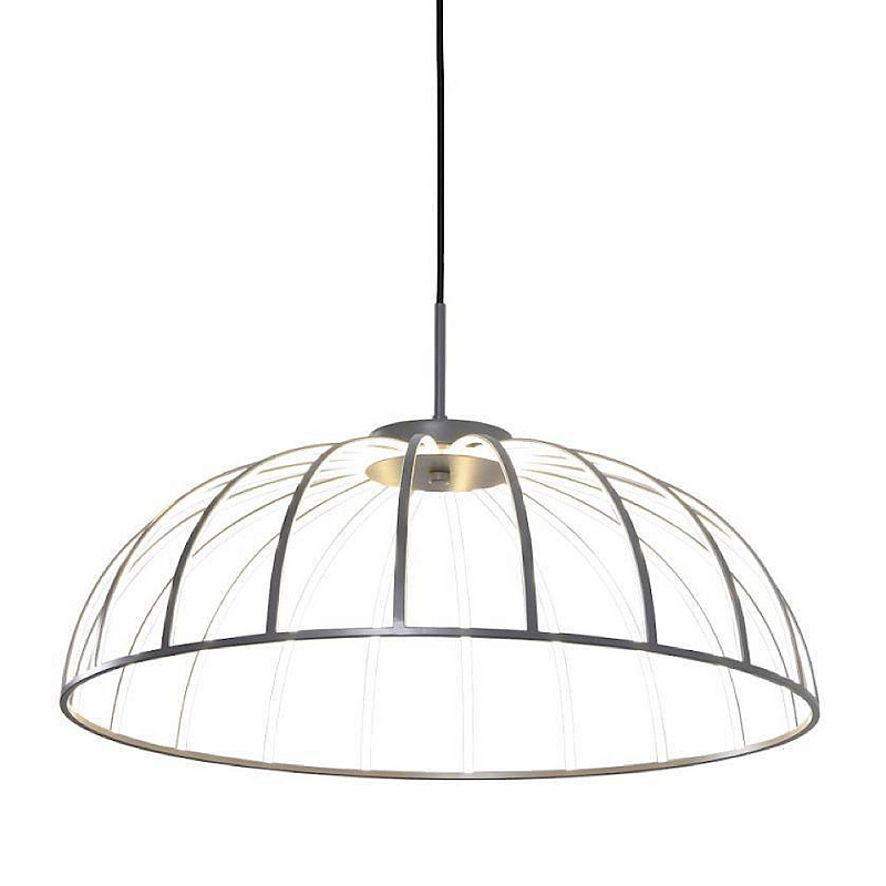 Подвесной светильник FRITURE VERTIGO PENDANT Серый матовый Белый в Рязани | Loft Concept 