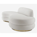 Элитный Диван Nice мягкой округлой формы  варинант исполнения - 3 | Loft Concept в Рязани