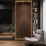 Гипсовая 3D панель с принтографией PM-50 варинант исполнения - 4 | Loft Concept в Рязани