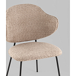 Стул Bellamy букле кофейный варинант исполнения - 2 | Loft Concept в Рязани