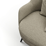 Мебельная ткань Шенилл Wangi серый цвет N 1166 варинант исполнения - 5 | Loft Concept в Рязани