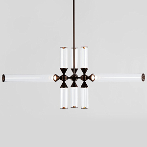 Люстра roll and hill Castle 9-01 Black and White