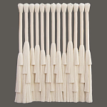 Декор на стену Белые Кисти Wall decor White Tassels варинант исполнения - 3 | Loft Concept в Рязани