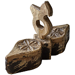 Старинная индийская шкатулка Antique Wooden Indian Box варинант исполнения - 1 | Loft Concept в Рязани