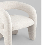 Кресло дизайнерское для лаунж зоны жемчужного цвета Pearl Lounge варинант исполнения - 4 | Loft Concept в Рязани