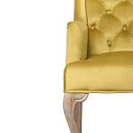 Кресло Mason Classical Armchair gold velour варинант исполнения - 4 | Loft Concept в Рязани