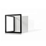 Полка навесная белая открытая Strict Lines  варинант исполнения - 4 | Loft Concept в Рязани