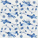 Плитка с узором Пистолеты варинант исполнения - 2 | Loft Concept в Рязани