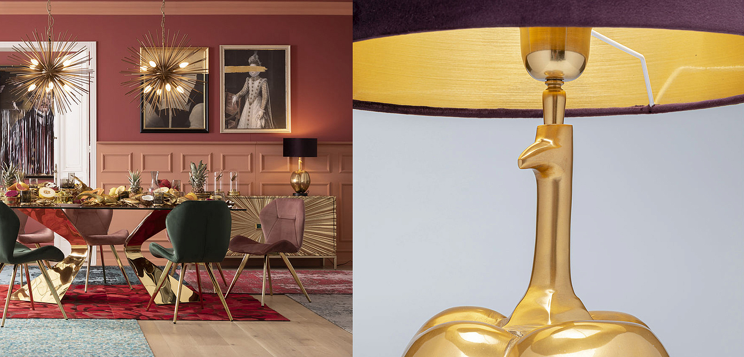 Настольная лампа Golden Pumpkin Настольная лампа Golden Pumpkin - Loft-Concept в Рязани