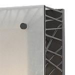 Бра прямоугольное с матовым рассеивателем Solar Glare Research варинант исполнения - 1 | Loft Concept в Рязани