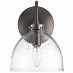 Бра с куполообразным прозрачным плафоном Glass Dome with Seeds варинант исполнения - 4 | Loft Concept в Рязани