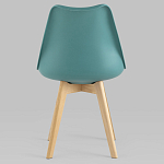 Стул с основой из пластика и мягким сиденьем Arvika Azure варинант исполнения - 4 | Loft Concept в Рязани