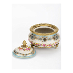 Шкатулка фарфоровая с цветочной росписью Eden Garden варинант исполнения - 3 | Loft Concept в Рязани