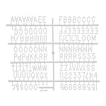 Доска для заметок Upcoming Events варинант исполнения - 3 | Loft Concept в Рязани