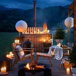 Корзина с крышкой из плетеной рисовой соломы Safiri Wicker Basket варинант исполнения - 4 | Loft Concept в Рязани