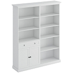 Двойной стеллаж с ящиком и 2-мя дверцами Percent Rack варинант исполнения - 1 | Loft Concept в Рязани