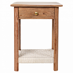 Прикроватная тумба с выдвижным ящиком Knotty варинант исполнения - 1 | Loft Concept в Рязани