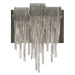 Бра с перфорированными металлическими дугами и цепочками 22 см Atlantis Chain варинант исполнения - 9 | Loft Concept в Рязани