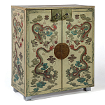 Комод в стиле шинузари с росписью Chinese Eastern Dragon варинант исполнения - 4 | Loft Concept в Рязани