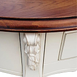 Деревянная консоль с ящиком в стиле прованс Hadrienne Montmartre Provence Connsole Table варинант исполнения - 3 | Loft Concept в Рязани