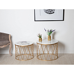 Столик дизайнерский The White Touch варинант исполнения - 3 | Loft Concept в Рязани