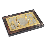 Настольный письменный набор из яшмы и долерита с декором Двуглавый орел Manager Organizer варинант исполнения - 6 | Loft Concept в Рязани