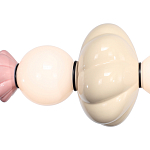 Подвесной светильник фигруный с керамическими элементами 18W LED Fragrant Light варинант исполнения - 4 | Loft Concept в Рязани