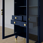 Дизайнерский шкаф витрина Elsa Dreams Blue с 4-мя ящиками варинант исполнения - 8 | Loft Concept в Рязани