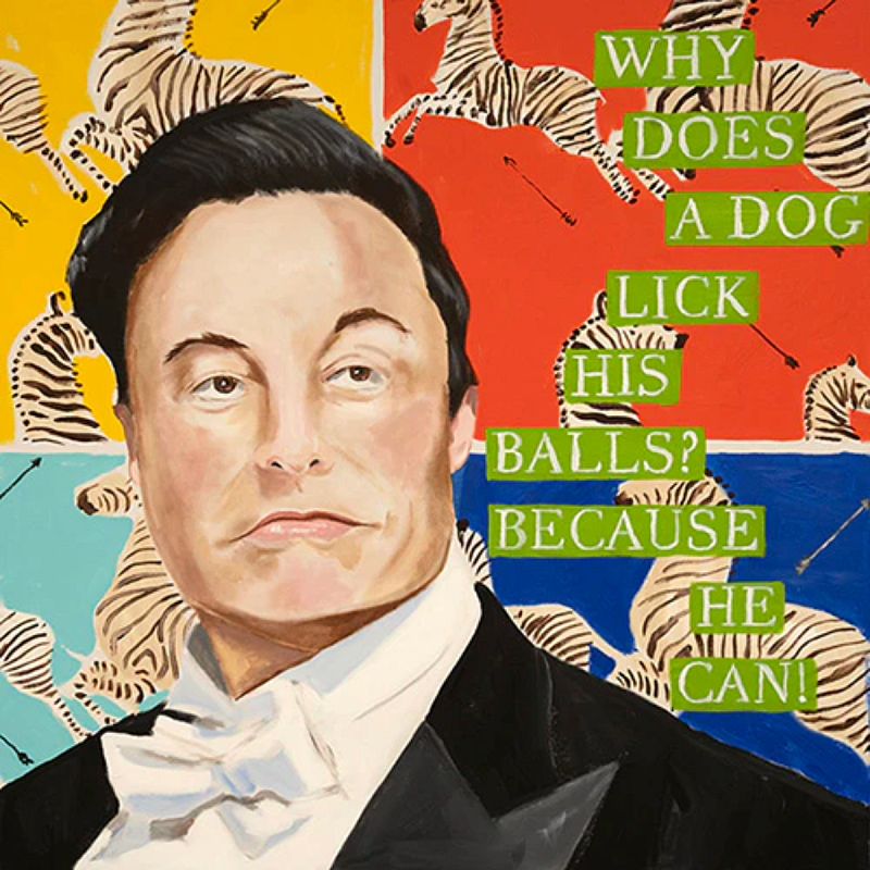 Картина Elon Musk: Because He Can Мульти Картина Elon Musk: Because He Can Мульти в Рязани | Loft Concept