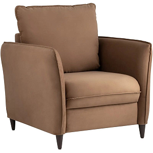 Кресло Bente Mini велюр цвет капучино