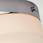 Потолочный светильник для ванных комнат с цилиндрическим плафоном из опалового стекла Elstead Lighting варинант исполнения - 2 | Loft Concept в Рязани