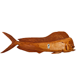 Статуэтка деревянная в виде рыбы Fish of the World варинант исполнения - 3 | Loft Concept в Рязани