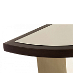 Консоль на полукруглой основе Stylish Pearl варинант исполнения - 4 | Loft Concept в Рязани