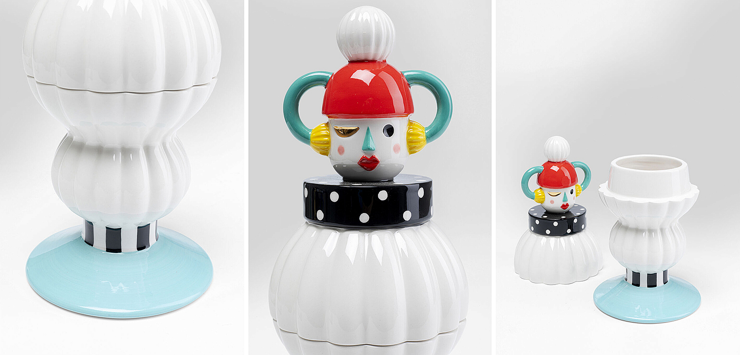 Ваза с крышкой Funny Doll Vase IV Ваза с крышкой Funny Doll Vase IV - Loft-Concept в Рязани