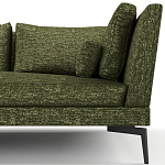 Мебельная ткань Шенилл зеленый цвет 138 см T4-22 варинант исполнения - 9 | Loft Concept в Рязани