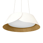 Подвесной светильник круглый с контрастной внутренней отделкой Assol Сup варинант исполнения - 9 | Loft Concept в Рязани