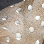 Статуэтка курица с текстурной поверхностью бежевого цвета Rustic Chicken варинант исполнения - 2 | Loft Concept в Рязани