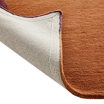 Ковер с оригинальной волнистой отделкой Woven from Wool варинант исполнения - 3 | Loft Concept в Рязани