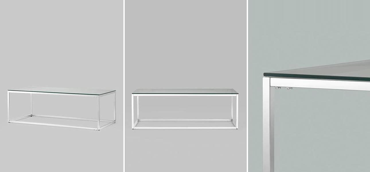 Столик кофейный Cassiani Collection Silver Столик кофейный Cassiani Collection Silver - Loft-Concept в Рязани
