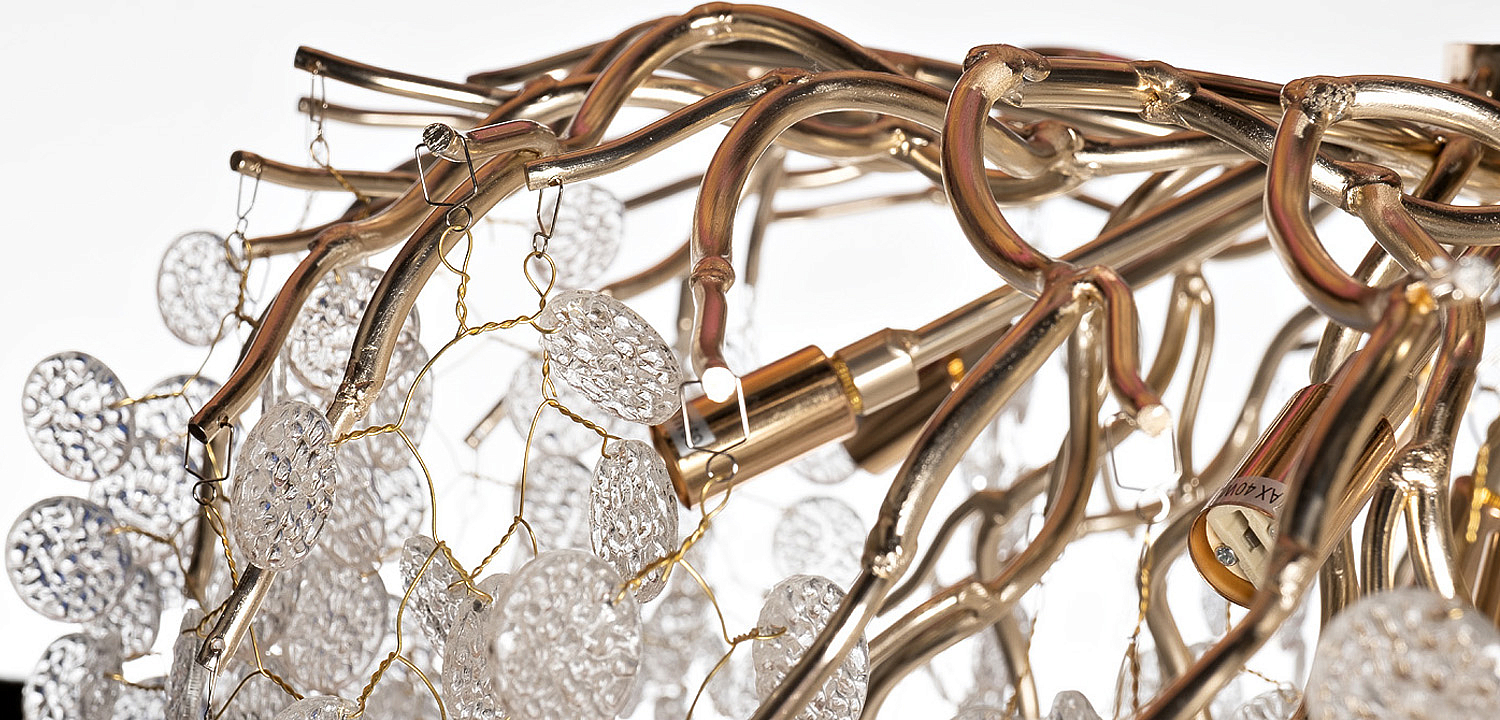 Потолочная люстра FAIRYTREE Champagne Chandelier 60 Потолочная люстра FAIRYTREE Champagne Chandelier 60 - Loft-Concept в Рязани