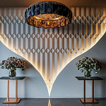 Гипсовая 3D Панель CRYSTAL SYMPHONY A варинант исполнения - 1 | Loft Concept в Рязани