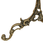 Стол бронзовый круглый с мраморной столешницей Coffee De Bronze варинант исполнения - 2 | Loft Concept в Рязани