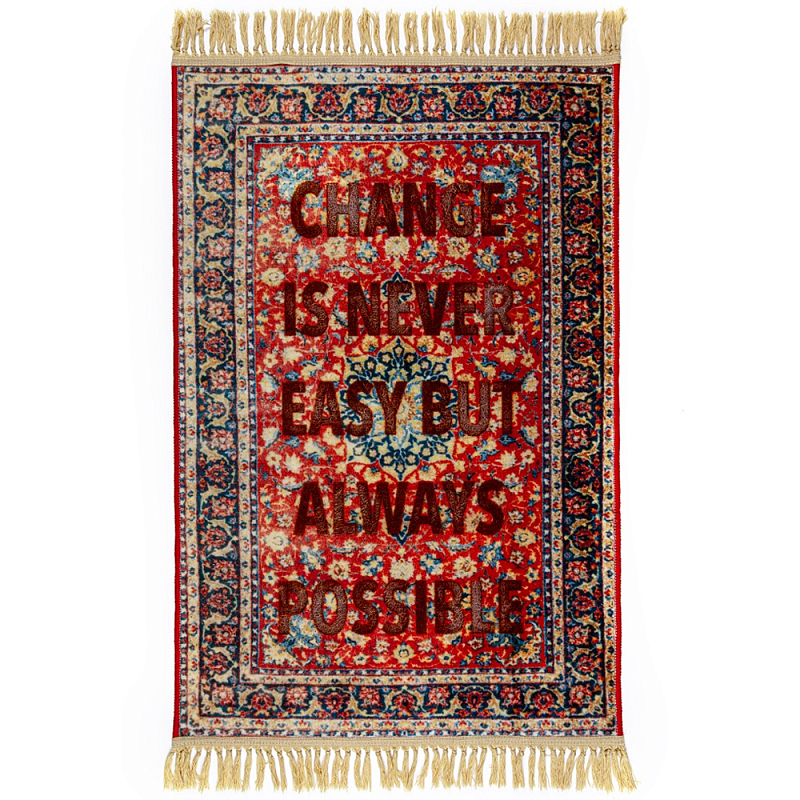 Ковер Seletti Possible Красный Мульти Ковер Seletti Possible Красный Мульти в Рязани | Loft Concept