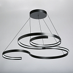 Люстра подвесная светодиодная в виде волнообразной ленты Ribbon Vortex варинант исполнения - 4 | Loft Concept в Рязани